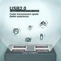 USB Extender Kit with 4 USB 2.0 Hub Over Ethernet Cat5e/6/7 Up to 165ft N4746