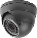 Analog CCTV Security Dome Camera HD 1080P 4-in-1 2.8mm-12mm Varifocal Lens Weatherproof Metal Housing White W338537