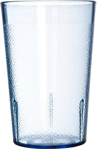 Blue 8 oz Plastic Textured Tumbler X998