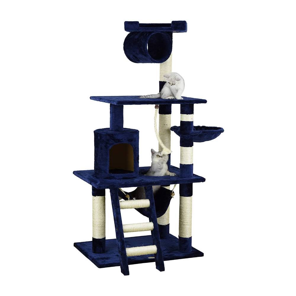 Beige 62 in. Cat Tree Y777