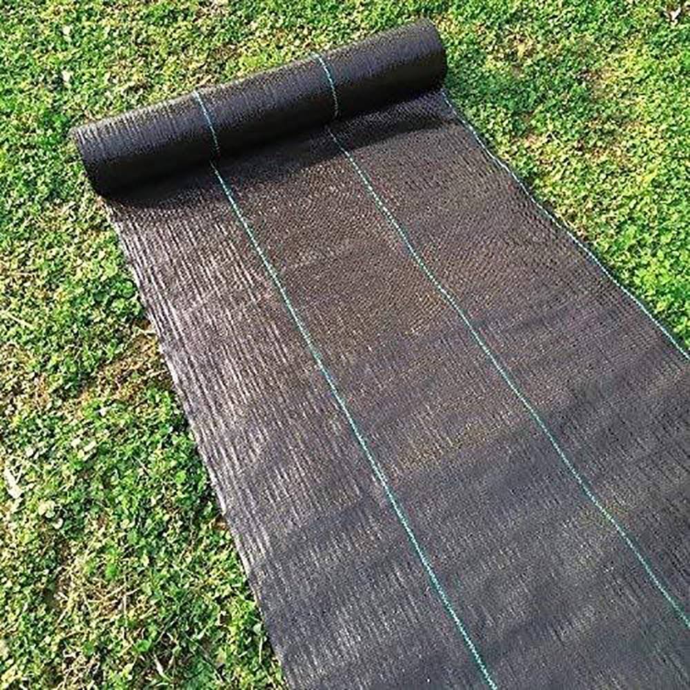 Woven Weed Barrier 3 x 100 foot Black 2 Pack A612456