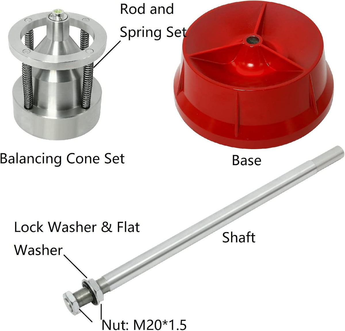 Portable Wheel Balancer with Bubble Level S521688