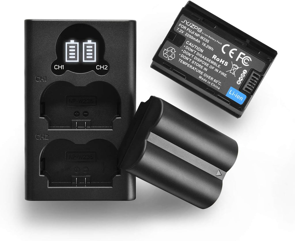 Rechargeable Li-Ion Camera Battery 2-Pack with Battery Charger T32210