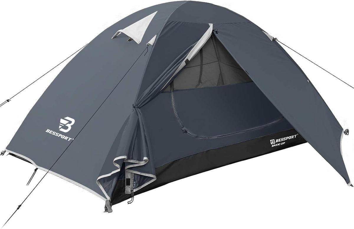 Camping Tent 1 2 3 Person Waterproof Two Doors Lightweight G868