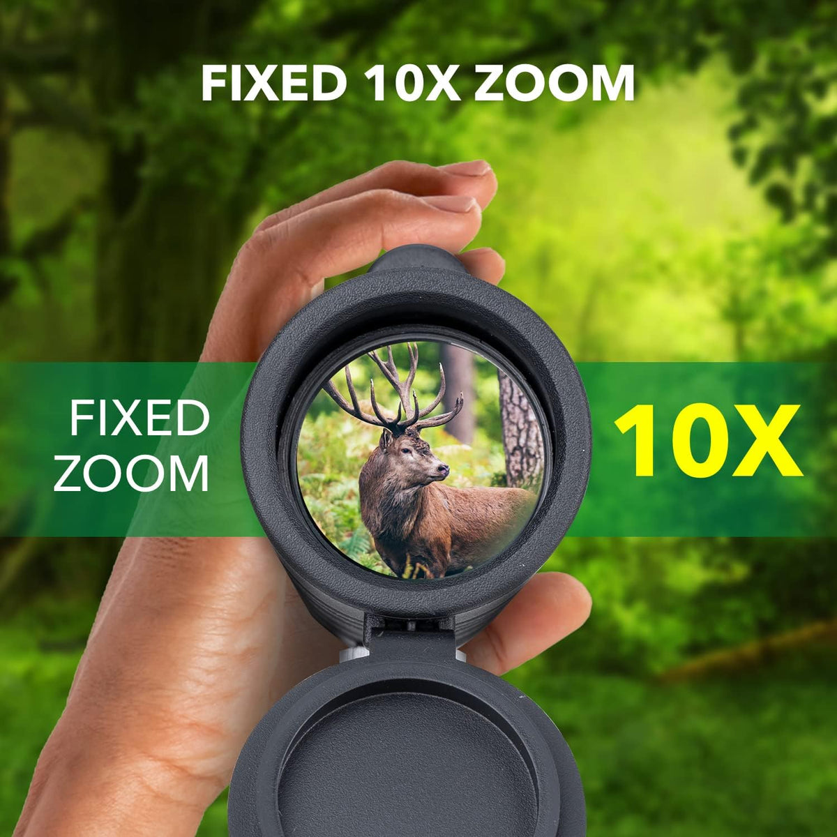 10X42 Waterproof Monocular Telescope with Tripod L9066