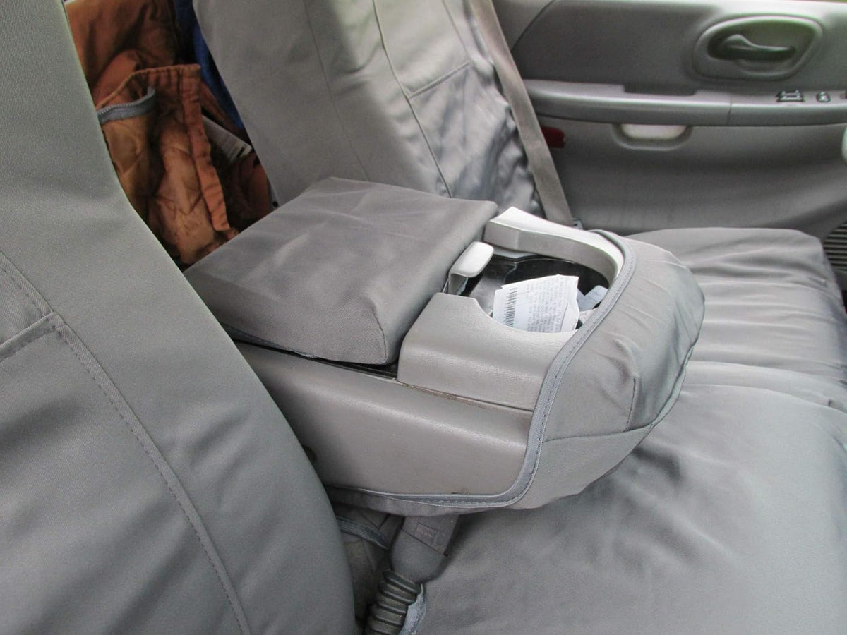 Gray Twill Seat Covers M4201