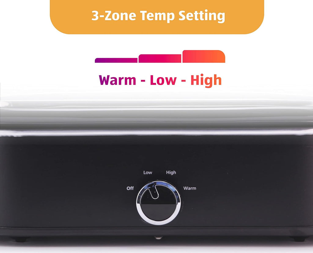 4-Quart Manual Slow Cooker with Keep Warm Setting O170964