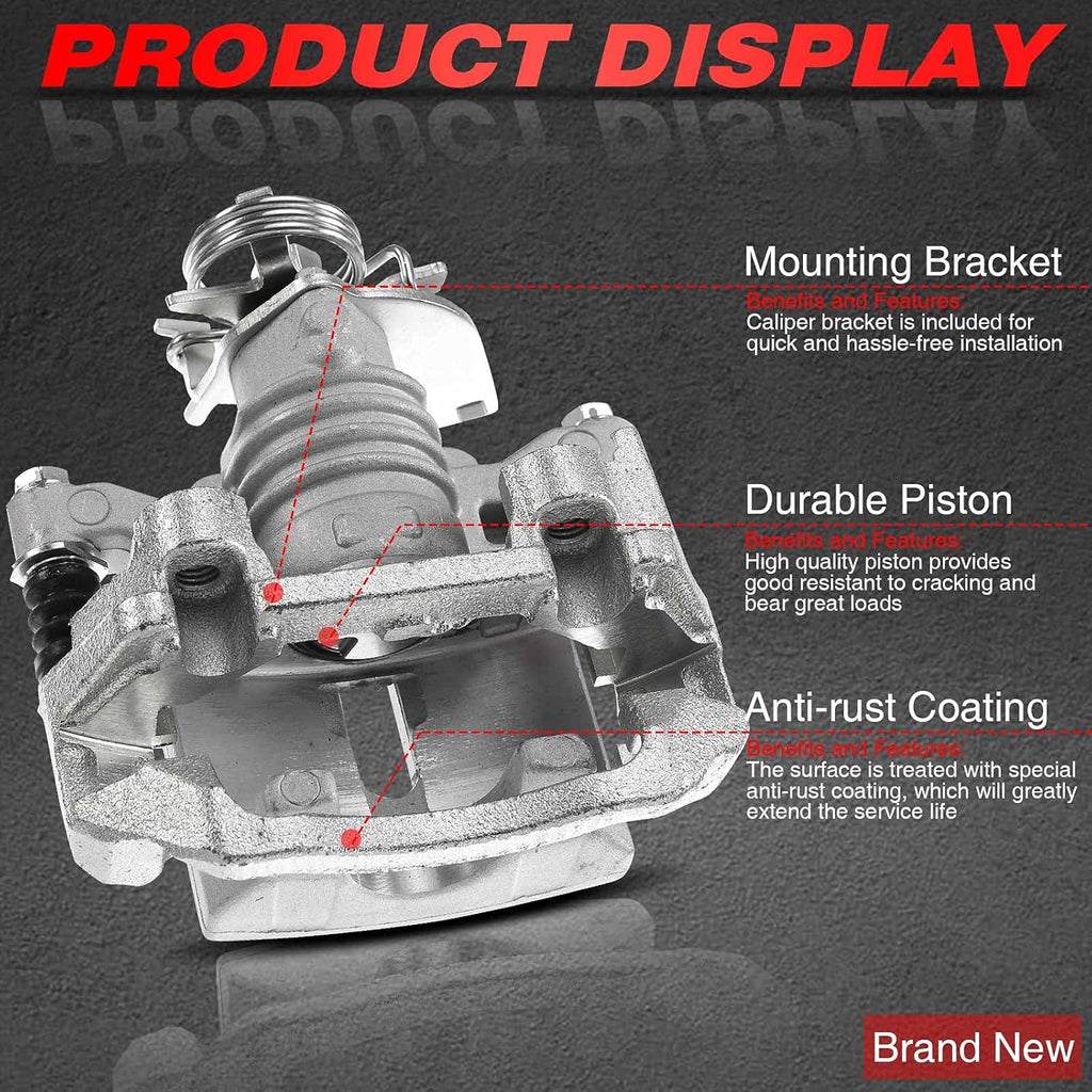 Rear Driver Side Brake Caliper Assembly B5302