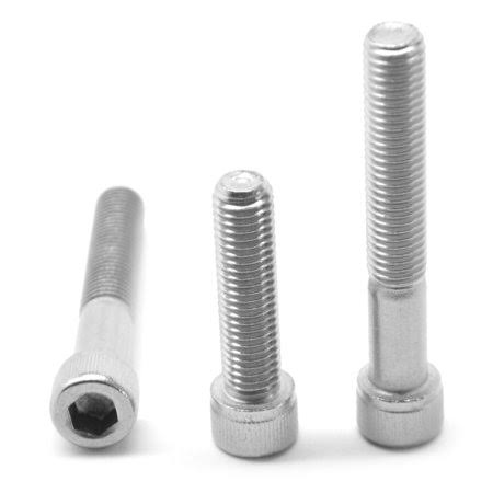 1/4 inch-28 x 2 1/4 inch Stainless Steel Socket Head Cap Screw K3966