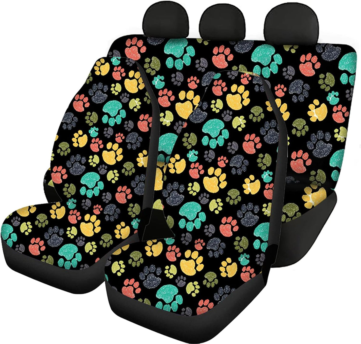 Universal Front Rear Bench Bucket Seat Cover J85945
