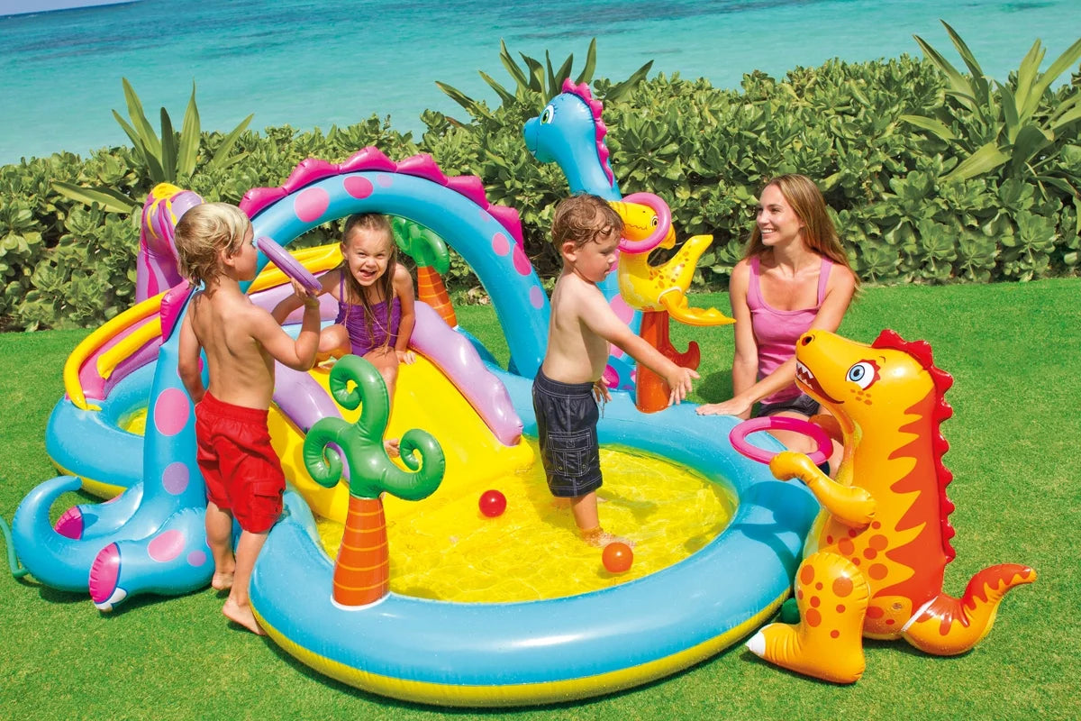 11ft x 7.5ft x 44in Inflatable Swimming Pool I65443