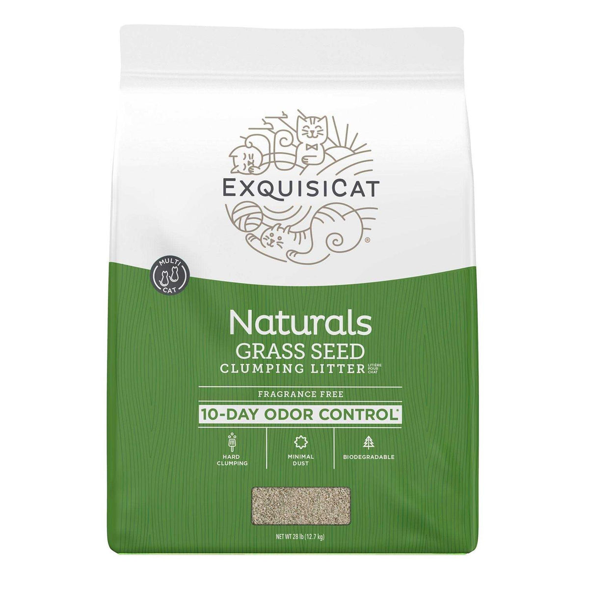 Natural Clumping Grass Seed Cat Litter S357750