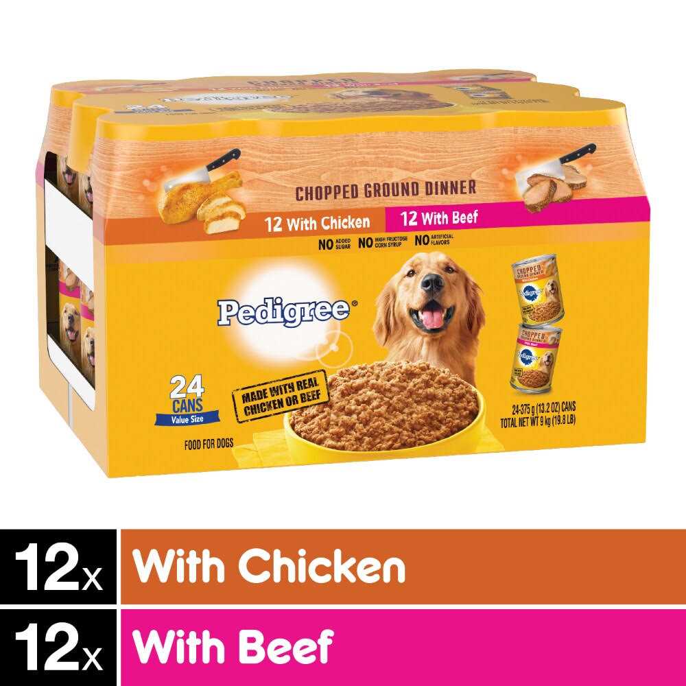 Chopped Ground Dinner Dog Food Q56964