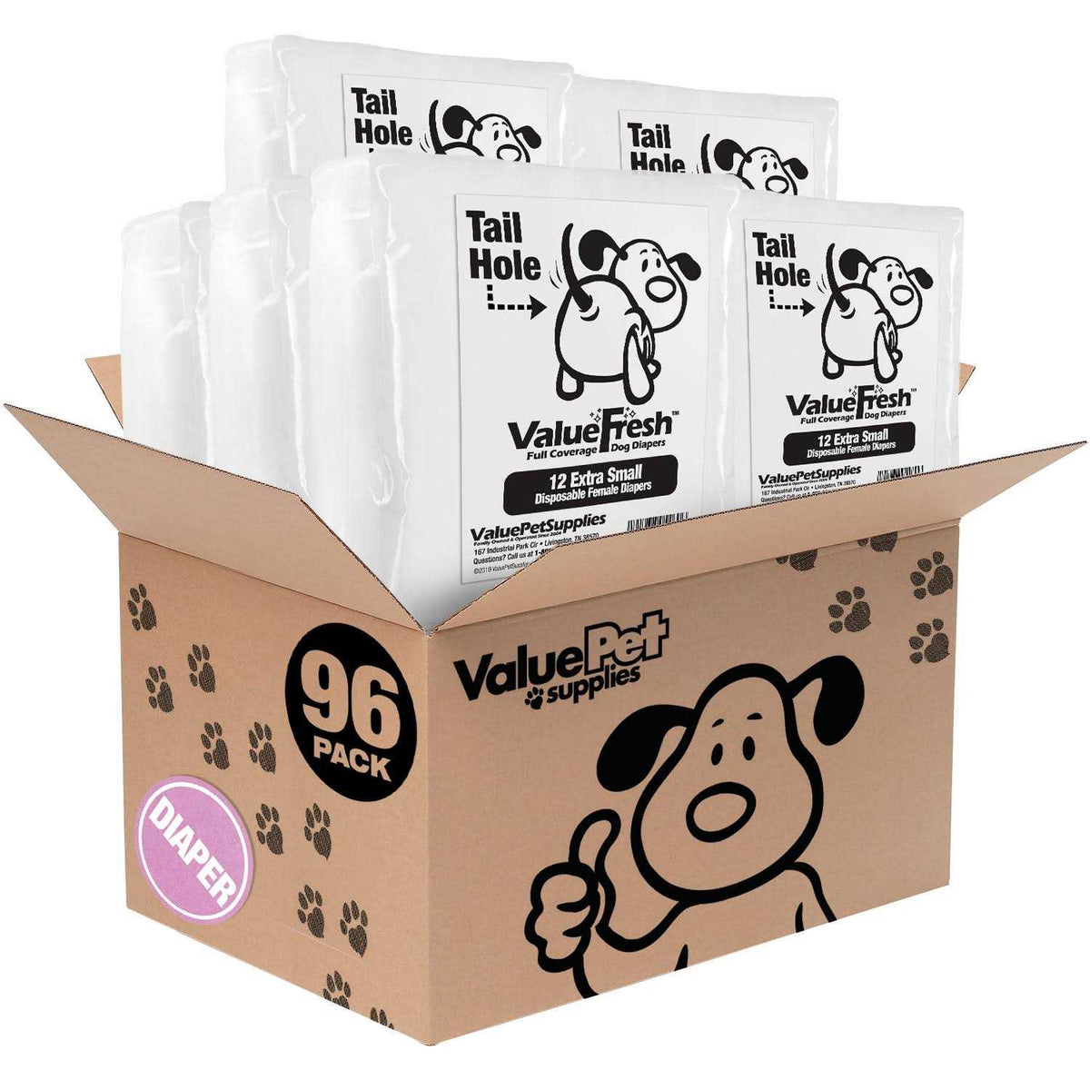 Female Dog Disposable Diapers Y368