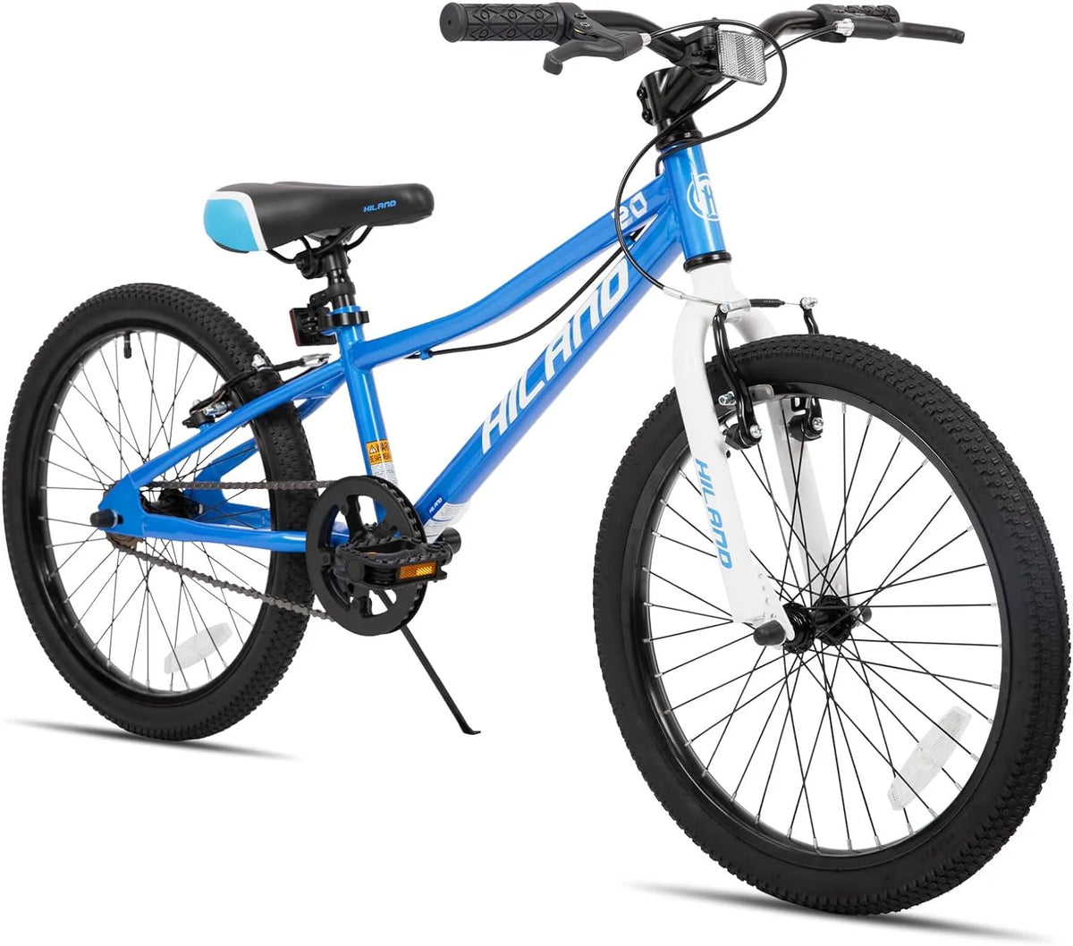 20 inch Kids Mountain Bike with Dual Handbrakes Kickstand Pink Q1481
