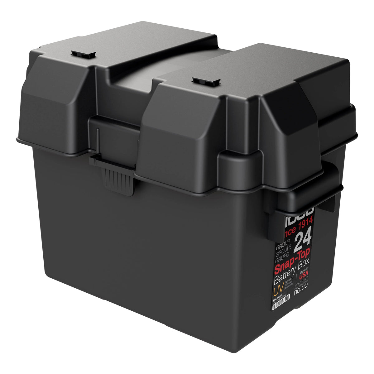 Group 24 Snap-Top Battery Box F6945