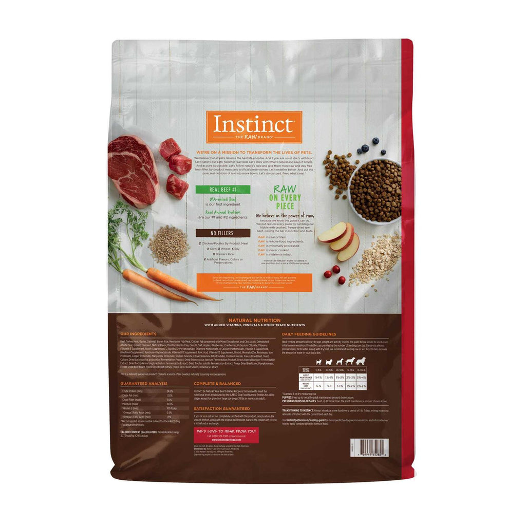 Beef & Barley Recipe Dry Dog Food G65033