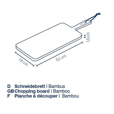 Chopping Board 52cm M809