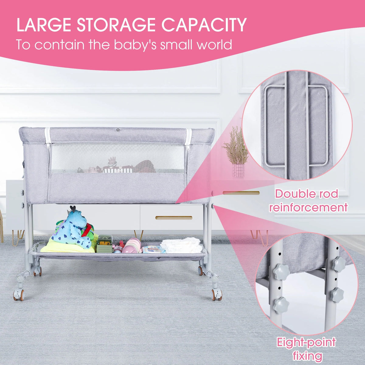 Baby Bassinet Bedside Sleeper R150285
