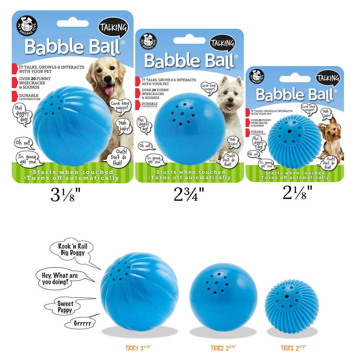Talking Babble Ball Z651