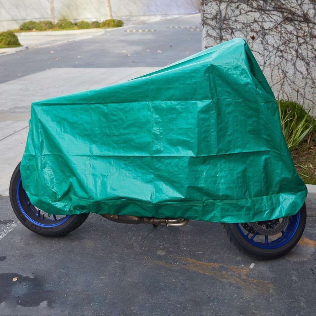 9 ft. x 9 ft. Weather-Resistant Drawstring Tarp T8063