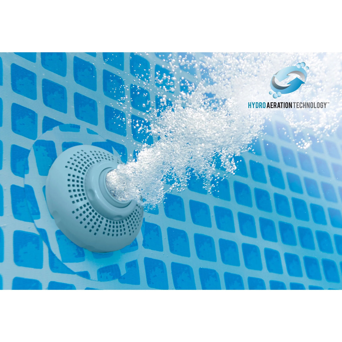 Rectangular Frame Pool with Sand Filter Pump H2841