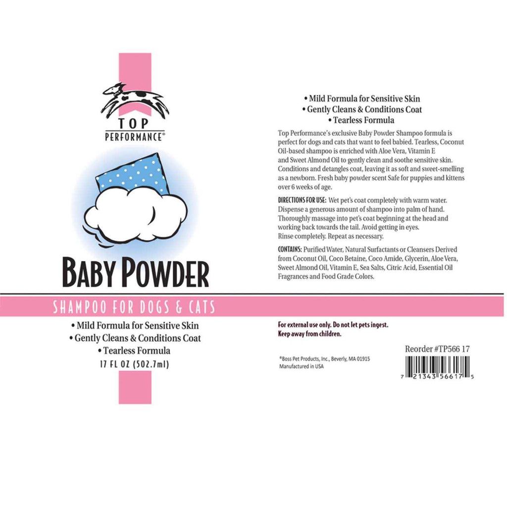 Baby Powder Shampoo 17 oz N14619