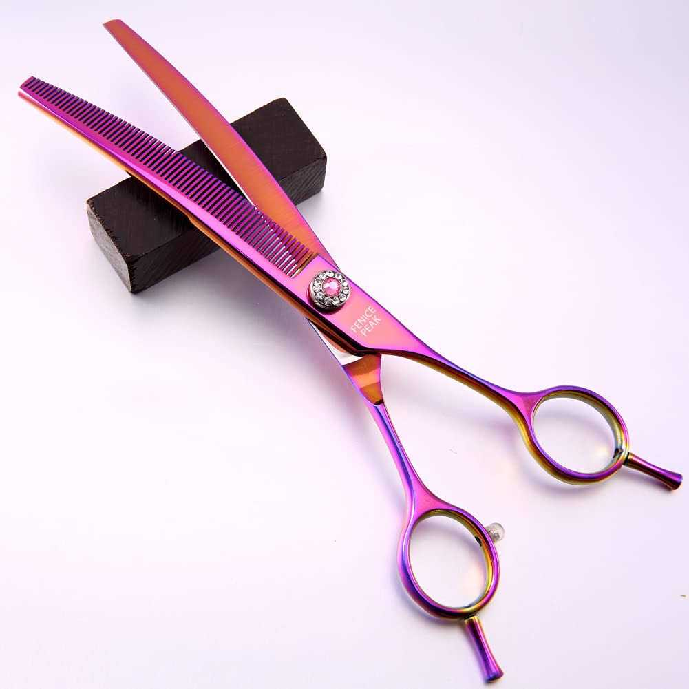 Curved Thinning Shears 7.0” 440C Steel A60934