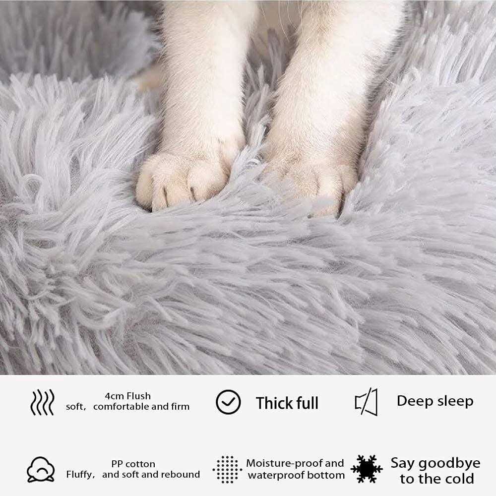 Washable Soft Plush Pet Bed H5597