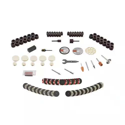 130-Piece Rotary Tool Accessory Kit K49958
