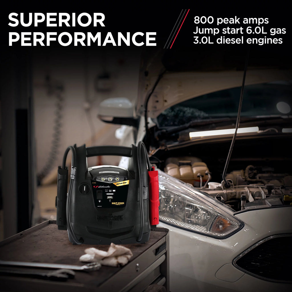 Portable Power Station with Jump Starter and Air Compressor U41195