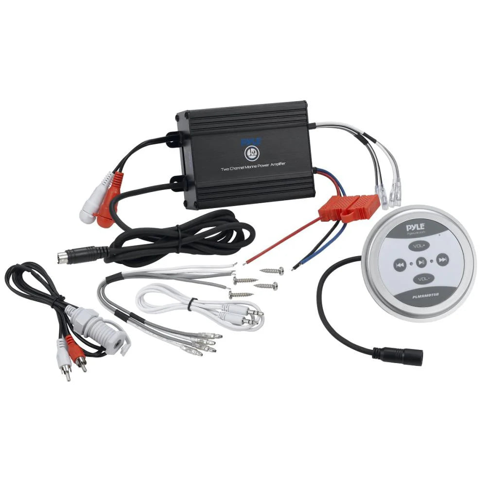 2 Channel Marine Bluetooth Amplifier + Controller V120216
