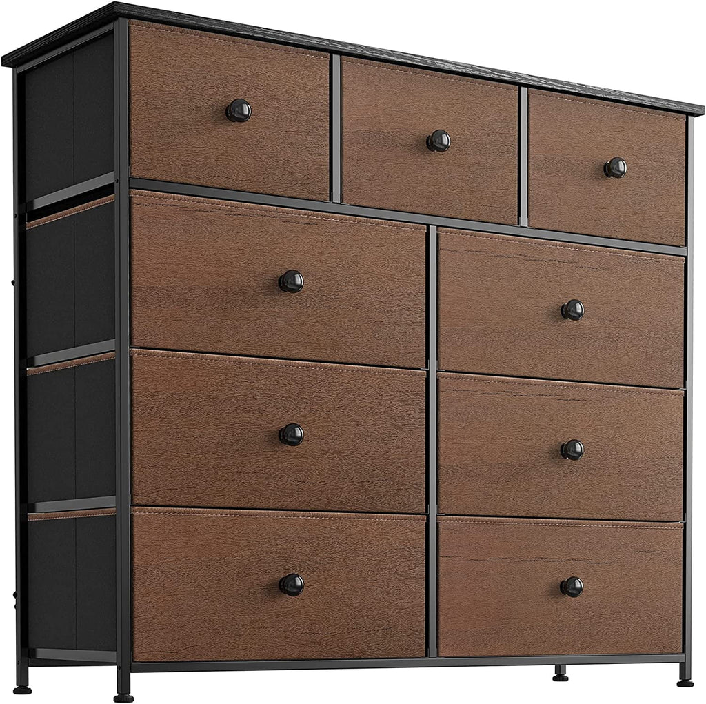 9 Drawer Steel Frame Dresser with Waterproof Top P6852