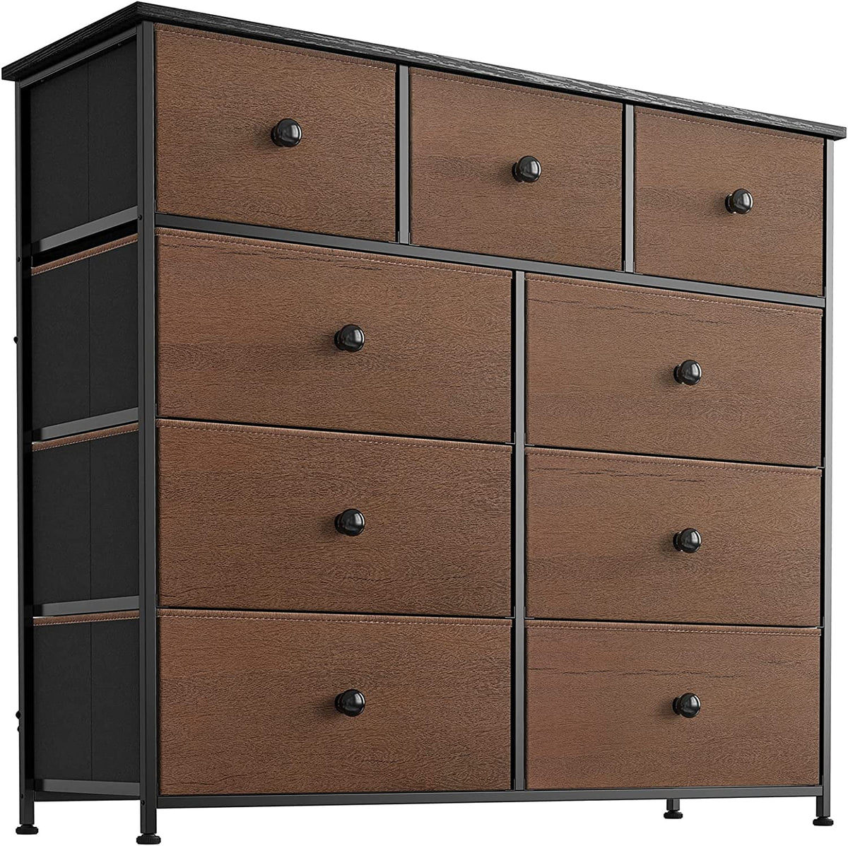 9 Drawer Steel Frame Dresser with Waterproof Top P6852
