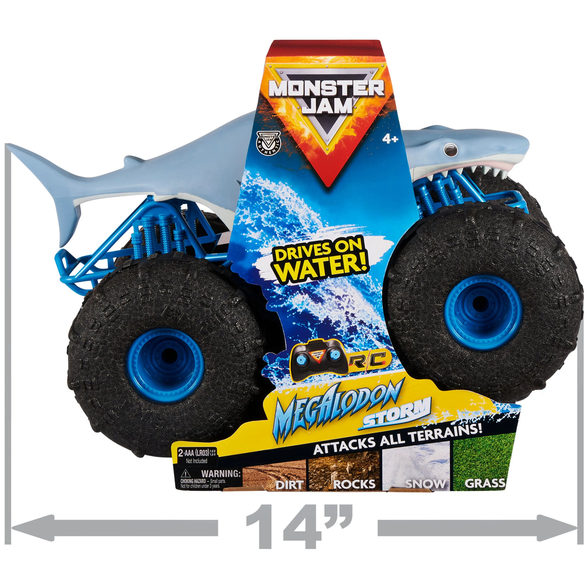 All-Terrain Remote Control Monster Truck 1:15 Scale A1811