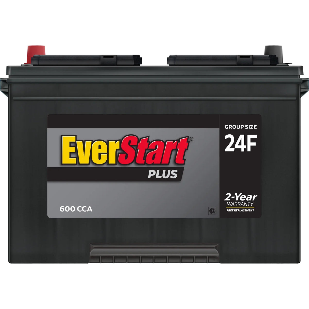 Lead Acid Automotive Battery Group Size 24F 12 Volt 600 CCA T576558