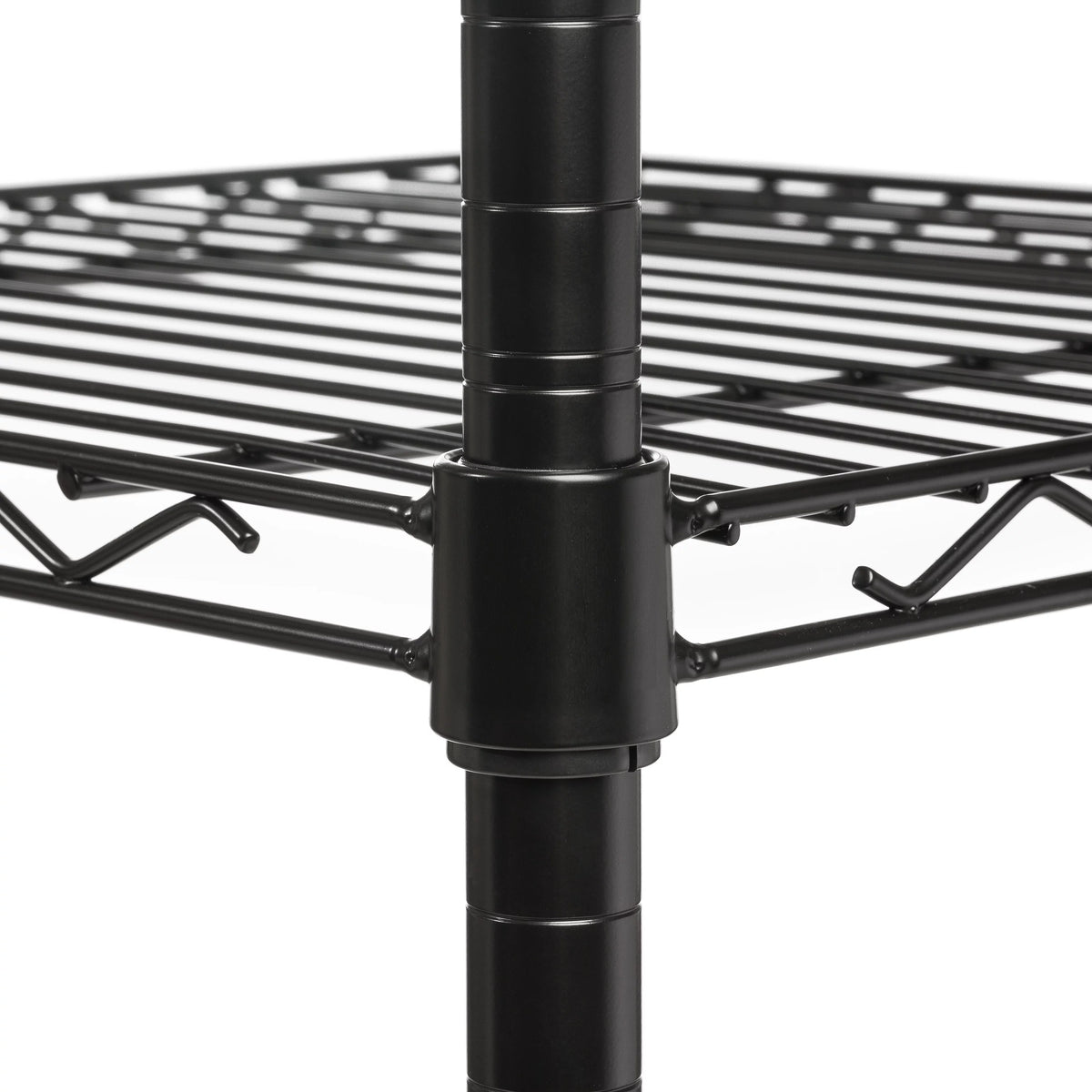 Black 5-Tier Wire Shelf J667