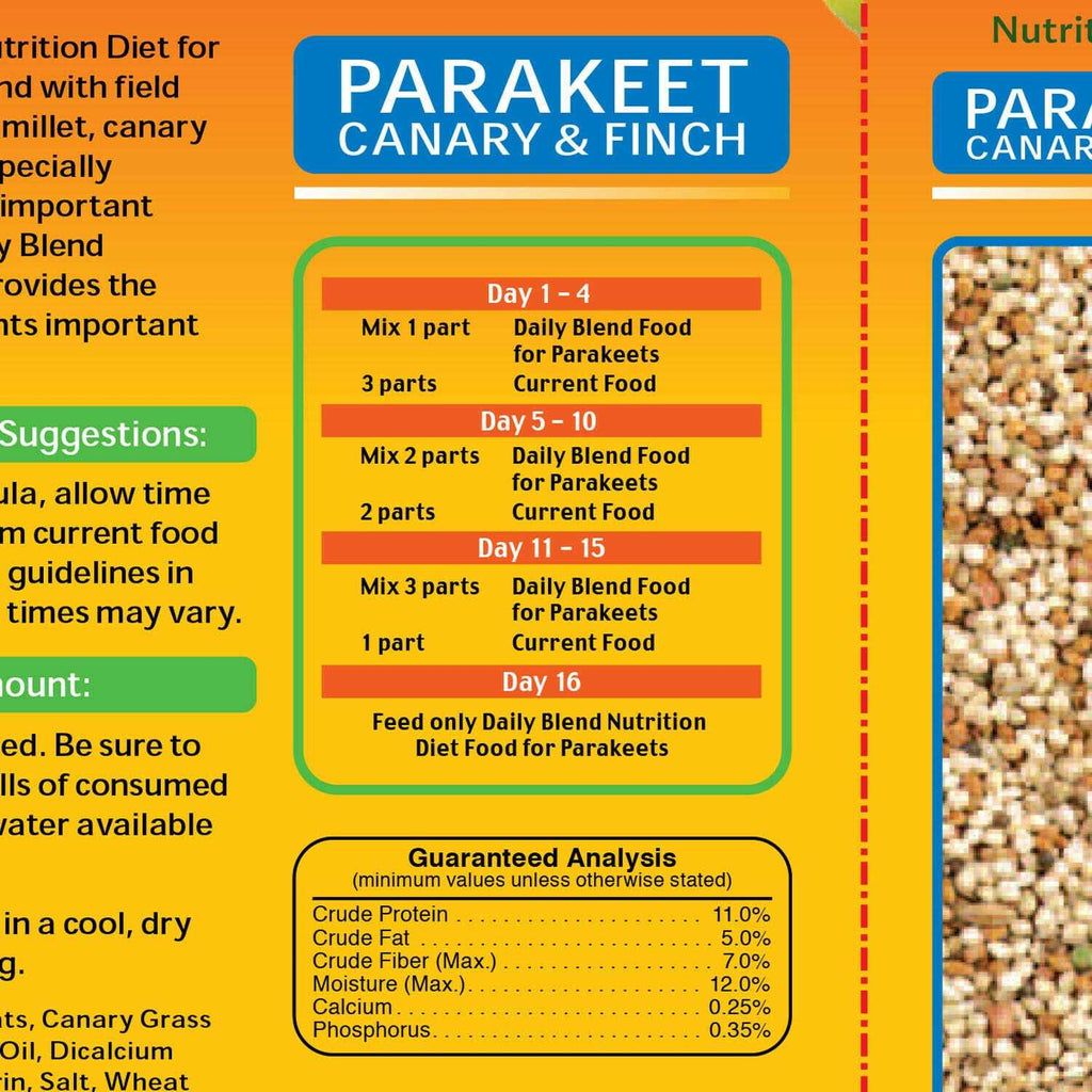Daily Blend Parakeet V64395