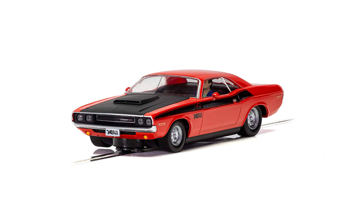 Red Black Dodge Challenger Car Z71489