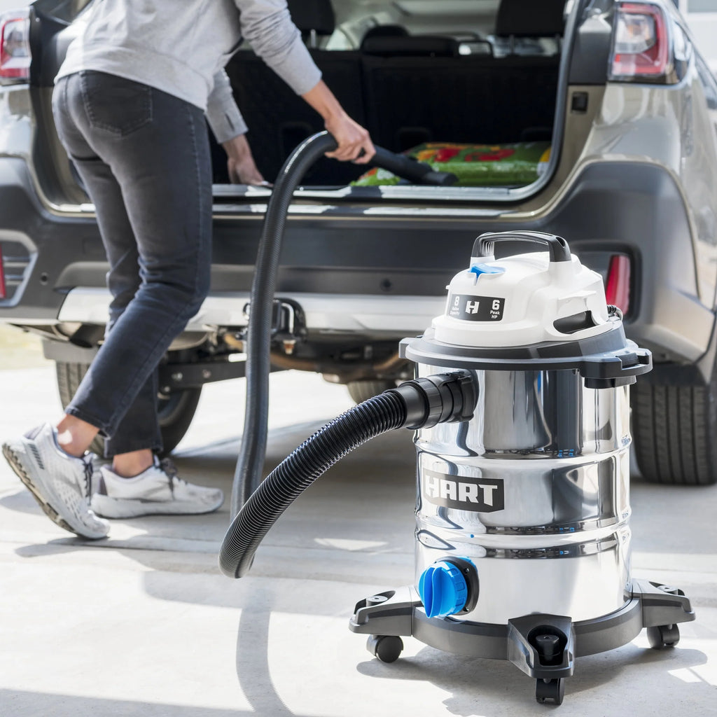 8 Gallon 6 Peak HP Stainless Steel Wet/Dry Vacuum K67756