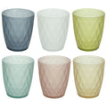 Pastel Set of 6 Tumbler Glass A9651