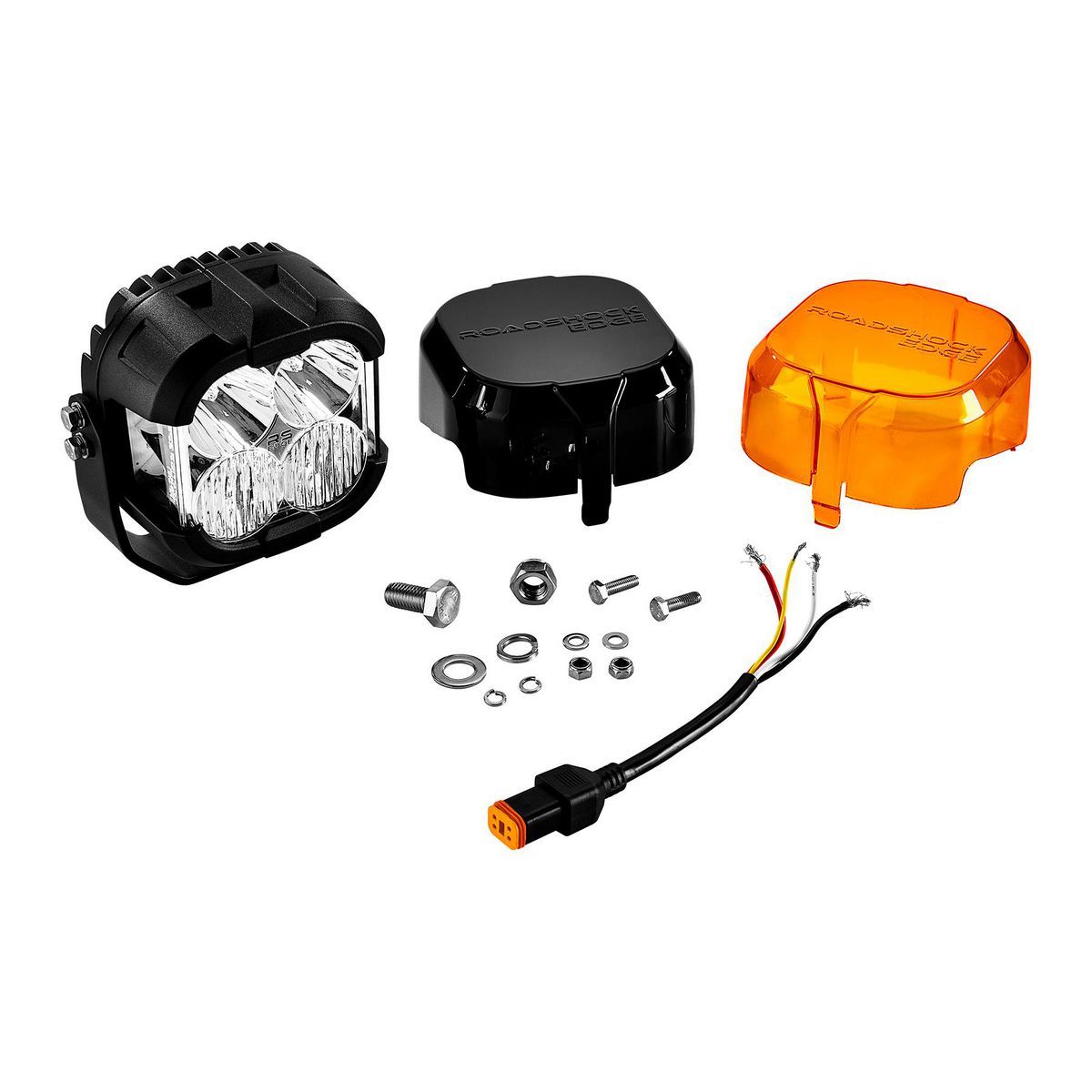 4-LED Off-Road Spot/Flood Combo Light M409312
