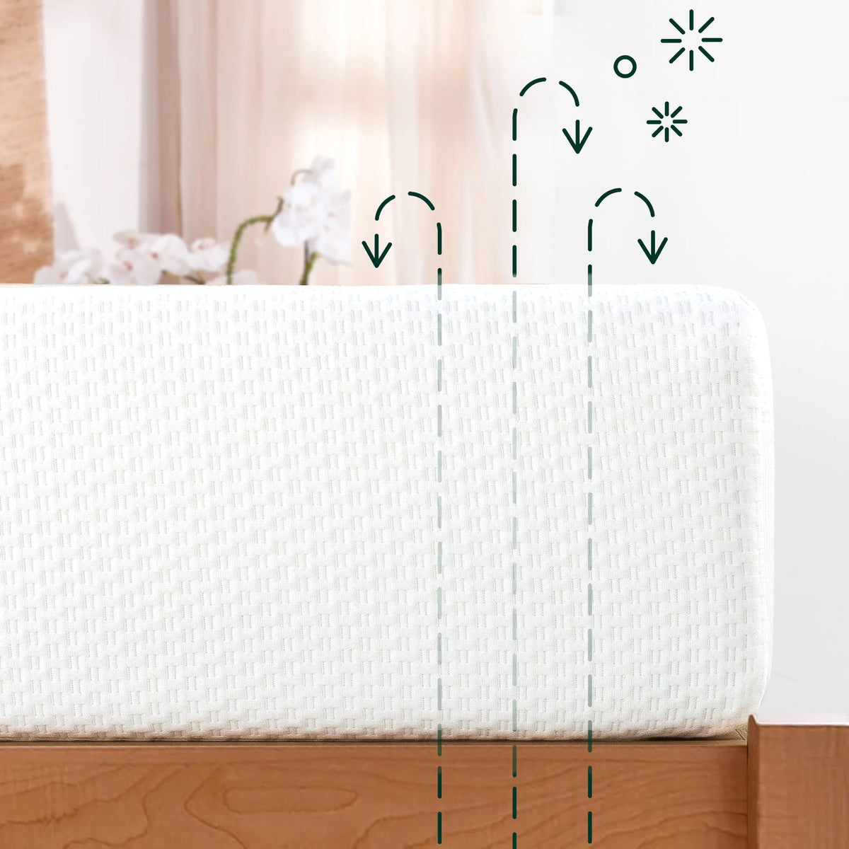 8 Memory Foam Mattress Queen T9699