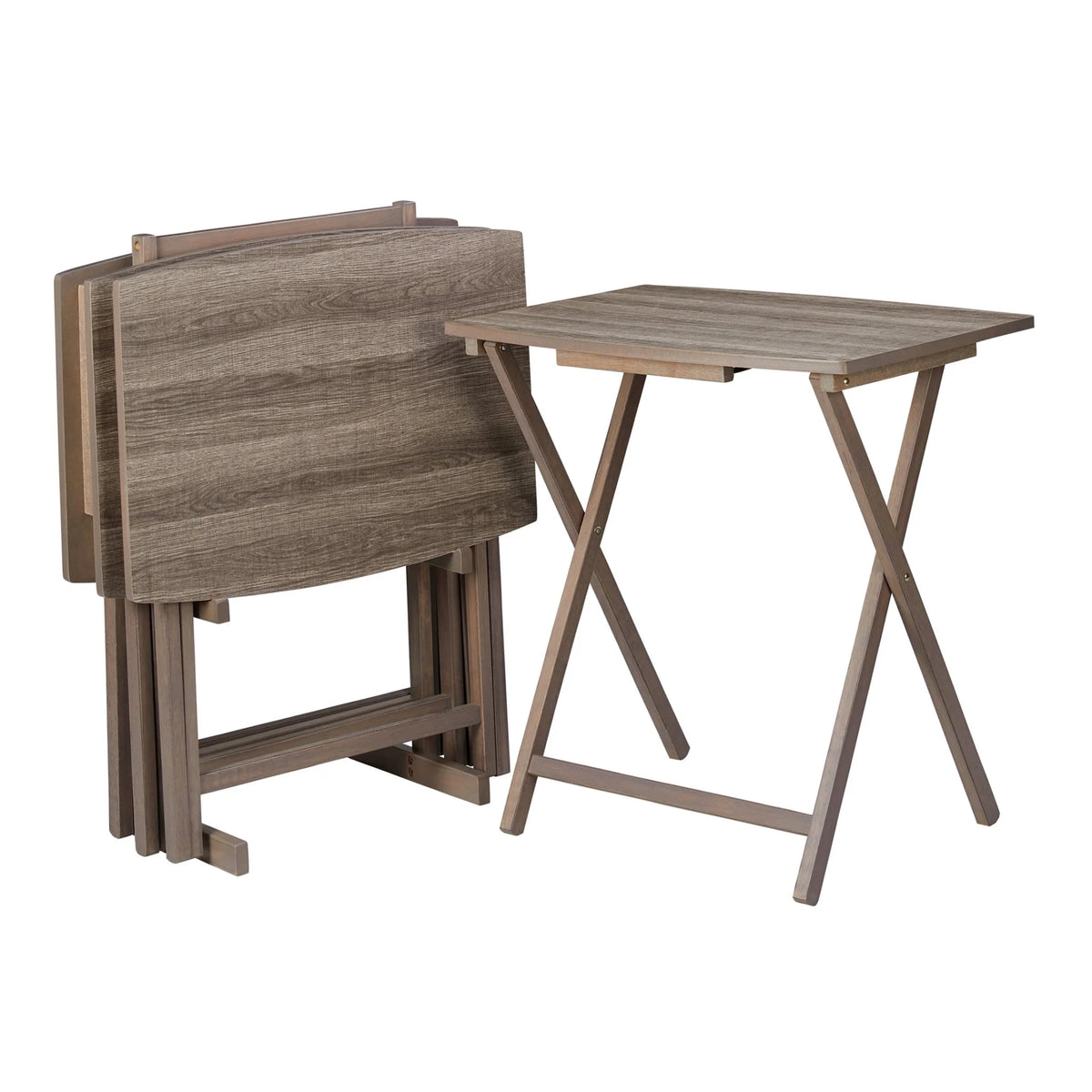 5 Pieces Oversized Tray Table Set Z448