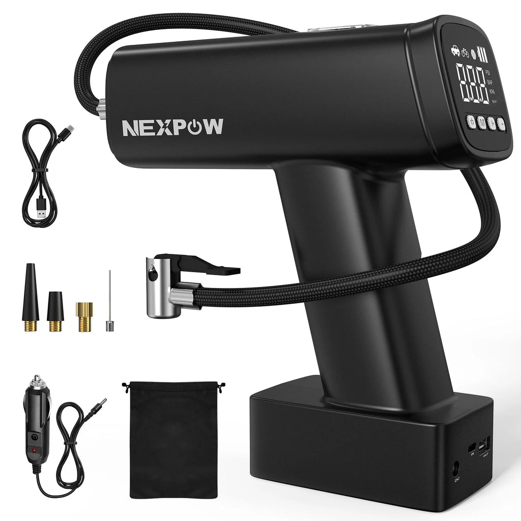 Portable Air Compressor 160 PSI Cordless Tire Inflator S727852