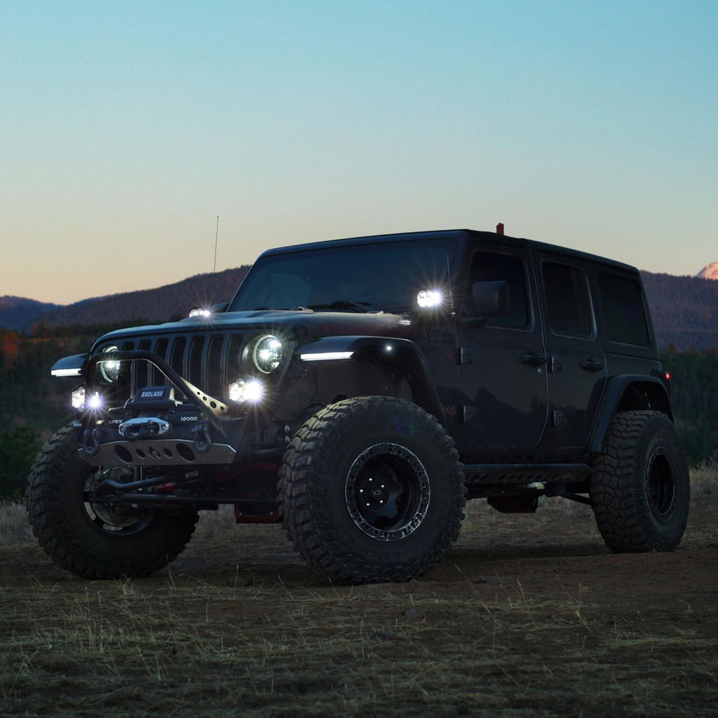 4-LED Off-Road Spot/Flood Combo Light M409312