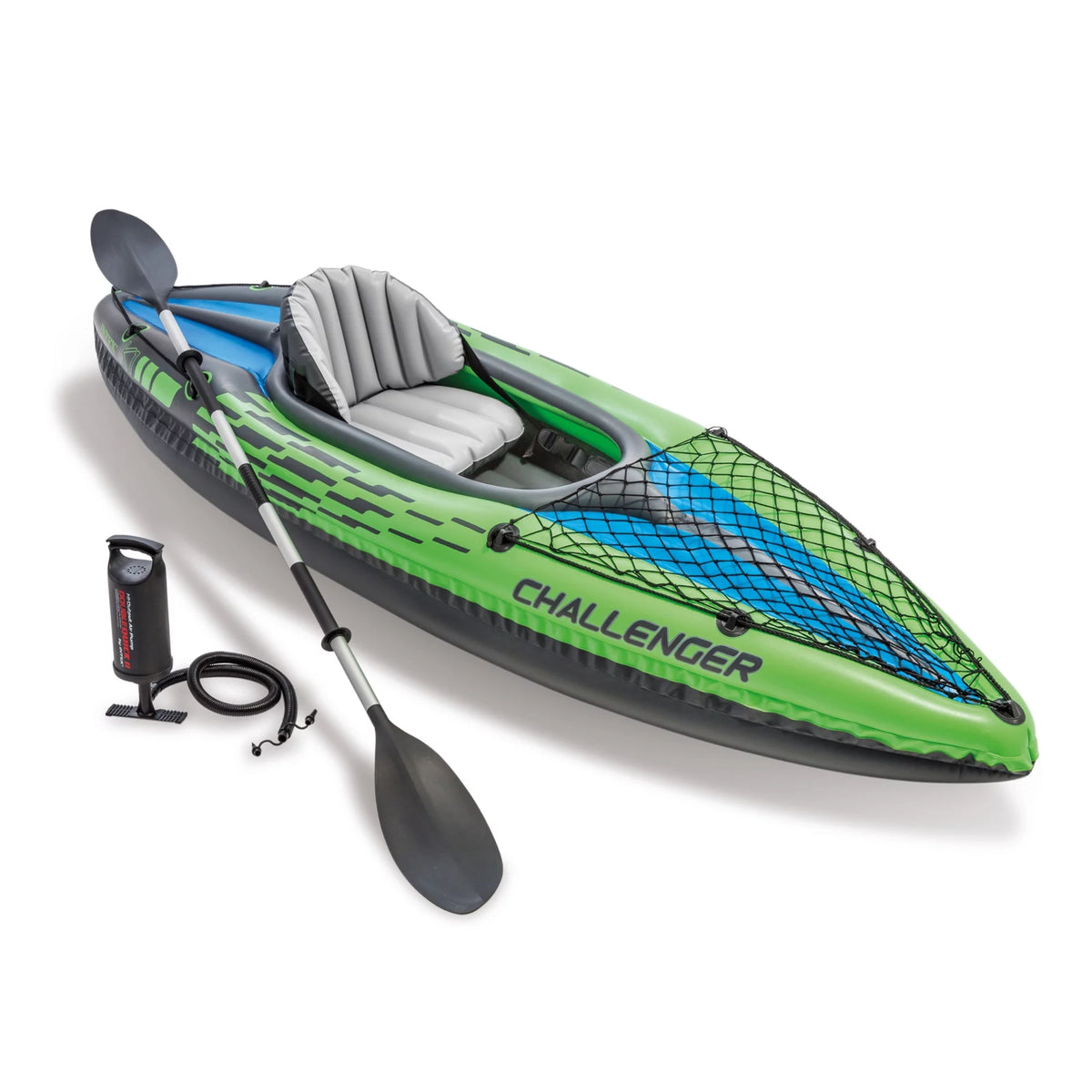 Inflatable Single Person Kayak Set with Pump I94119