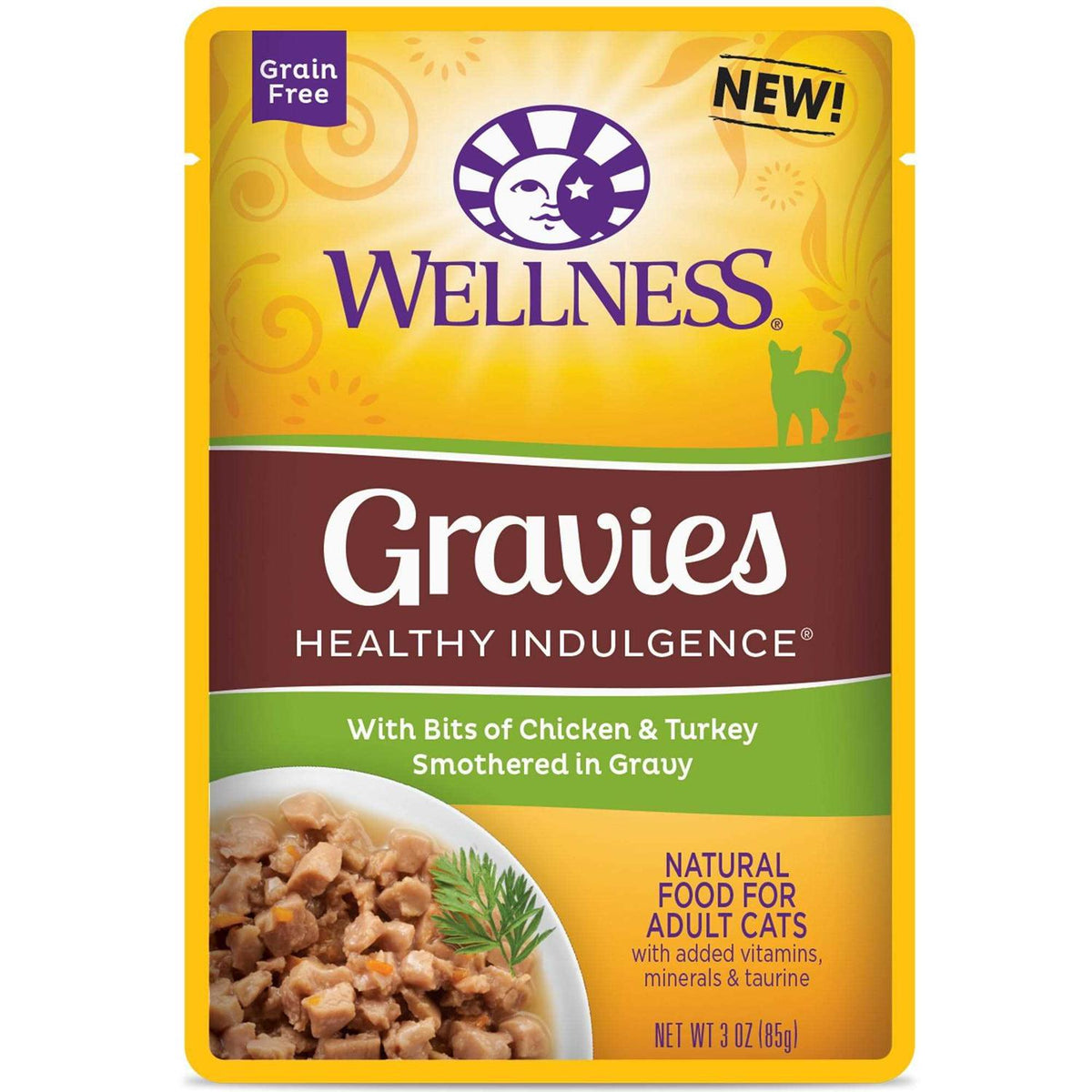 Natural Grain Free Gravy Cat Food Pouch G431