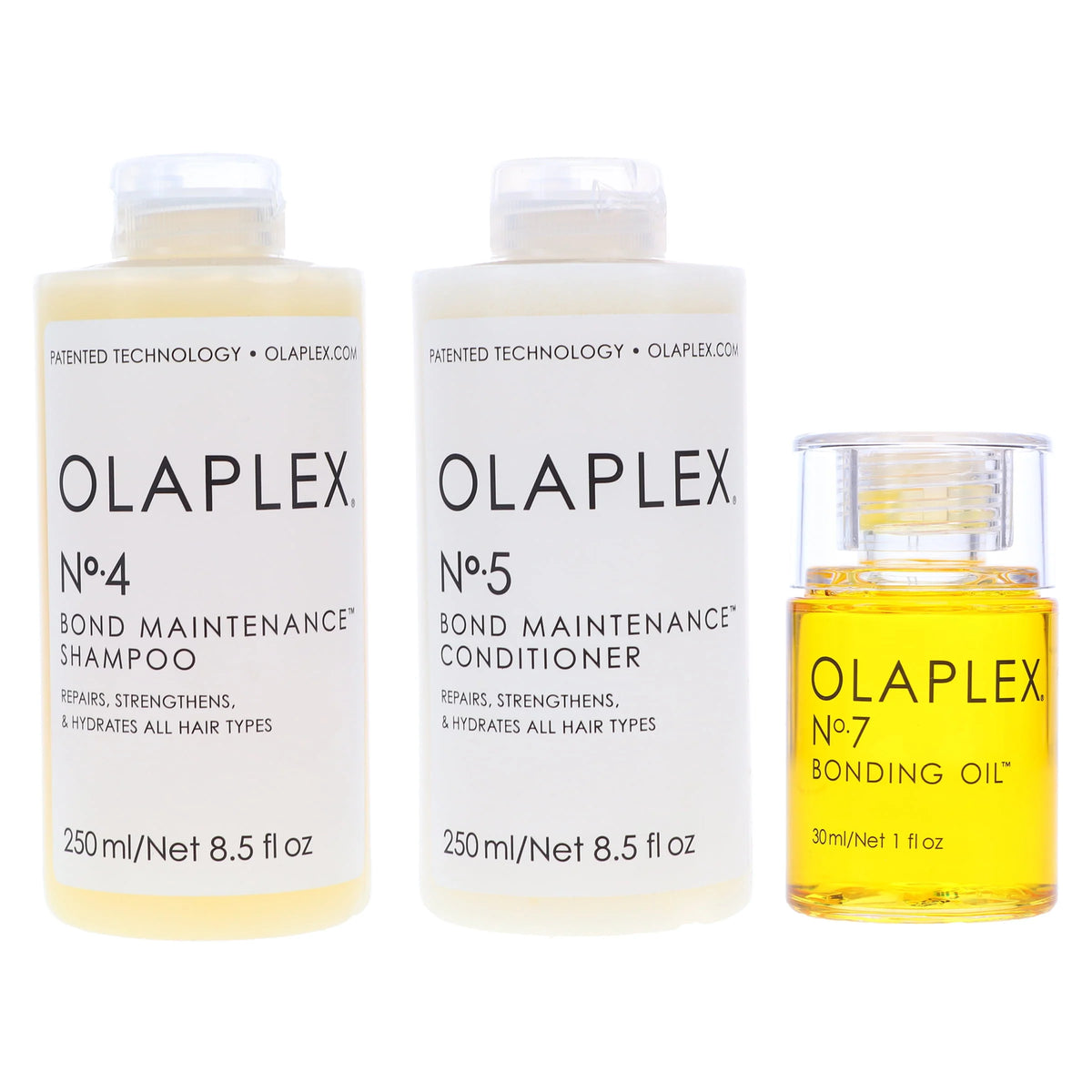 Shampoo Conditioner and Bonding Oil 8.5 oz 1 oz Combo Pack S8313
