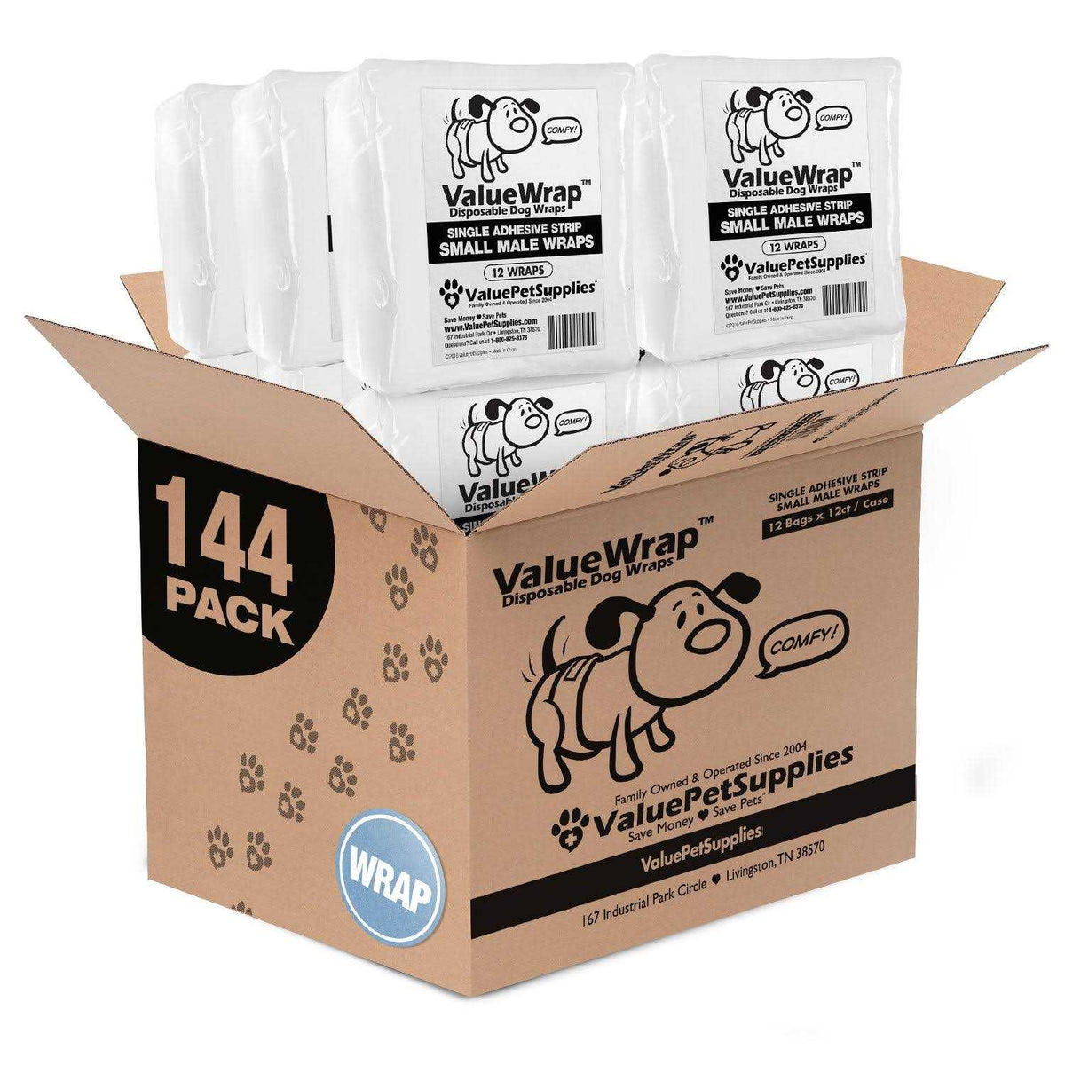 Male Disposable Dog Diapers B5667